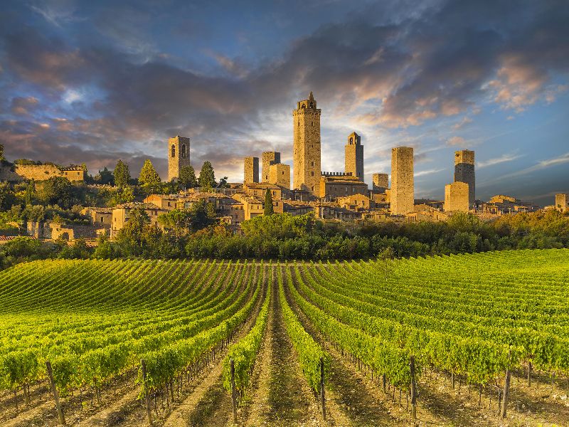 Entering the Chianti a Renaissance landscape